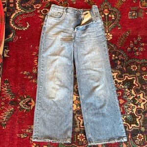 Everlane Way High Wide Leg Flare Organic Cotton